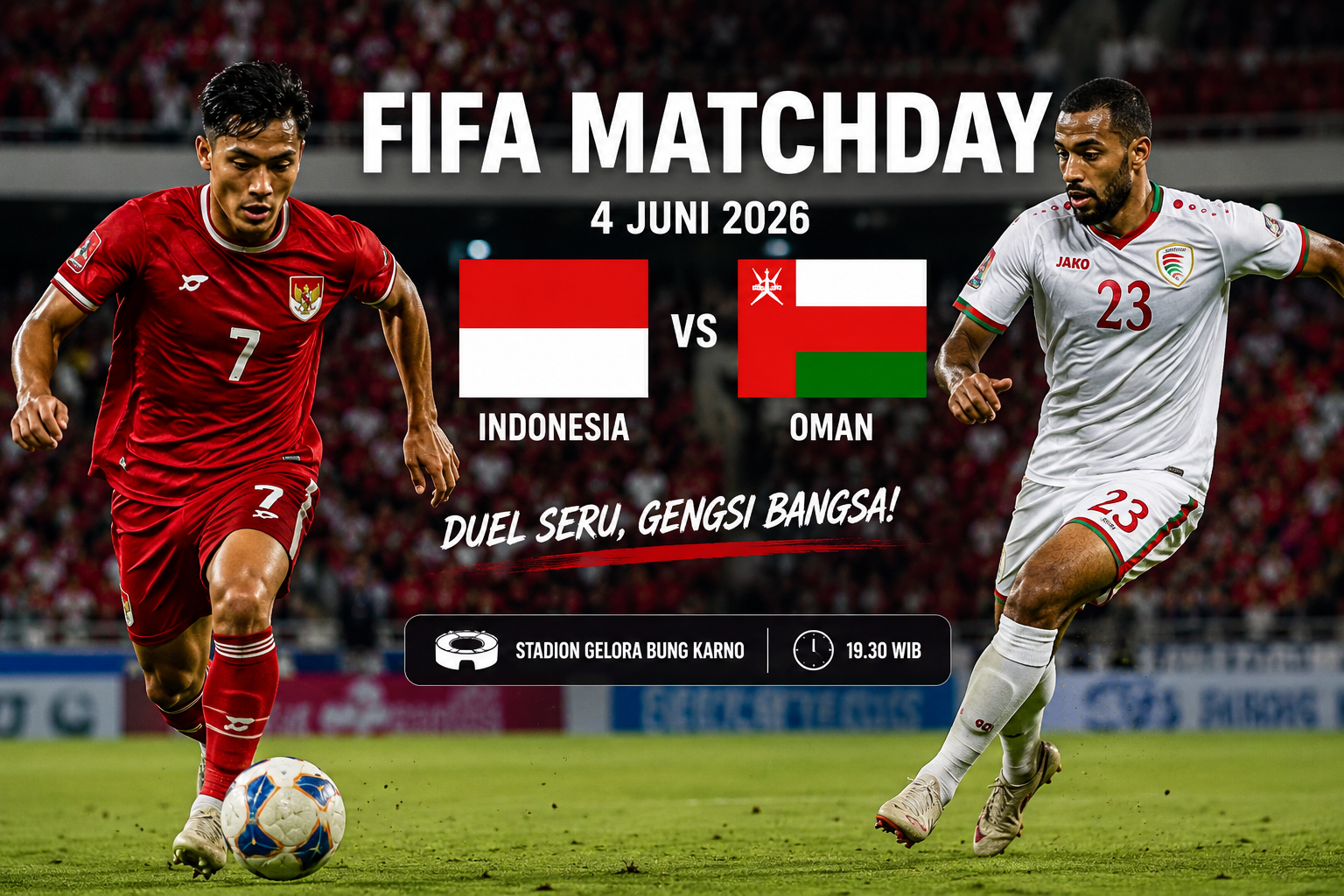 Indonesia vs Oman